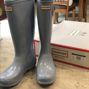Girls Hunter rain boots size